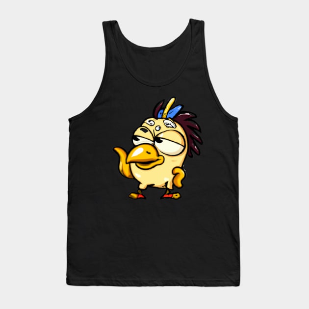 Cool Chick T-Shirt Tank Top by MoGaballah